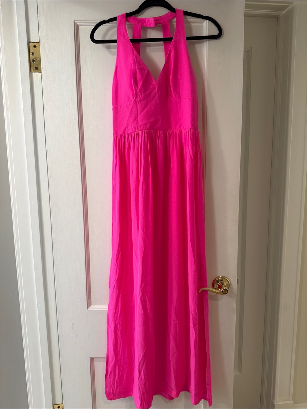Amanda Uprichard Vibrant Hot Pink Sleeveless Dress